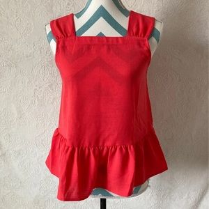 Ann Taylor Loft Petite pink blouse size XS